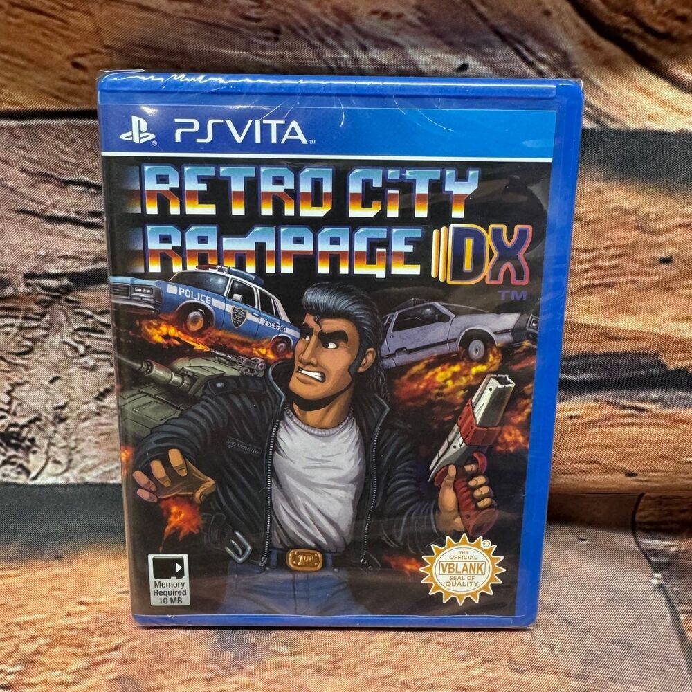 Retro City Rampage DX PS Vita PlayStation Vita Game New Sealed 2015 First Print